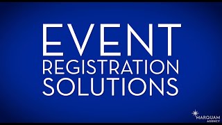 Event Registration Solutions - Eliminate the Pain of Registration