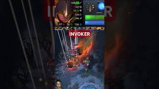 Crazy Invoker Kill and RAMPAGE !!! #dota2short #shotrs #dota2