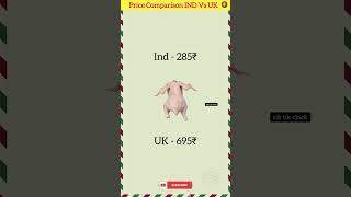 Groceries price difference between India and United Kingdom in Rupees #india #unitedkingdom #rupees