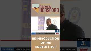 ‘We’re not going back’: Congressman Horsford Announces the Re-Introduction of the Equality Act