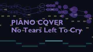 Ariana Grande - No Tears Left To Cry (animate graphical score)