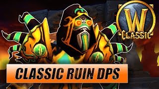 Classic WoW Ruin Warlock DPS