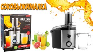 Соковыжималка для овощей и фруктов Centek CT-1215 | Vegetables and fruits squeezer