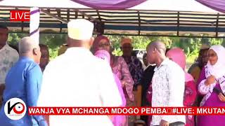 🔴#LIVE: MKUTANO WA HADHARA UNAOFANYIKA KATIKA VIWANJA VYA MCHANGA MDOGO PEMBA