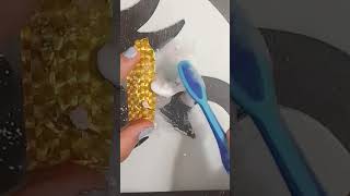 cleaning Indian coin #dirtycoins #diy #satisfying #cleaning #slime