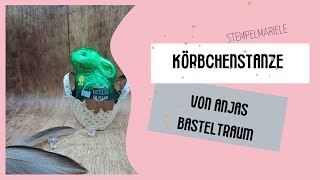 Bastelanleitung für neue Körbchenstanze von @AnjasBasteltraum / Basteln für Ostern oder Geschenk