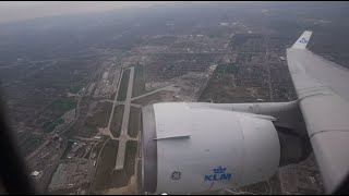 KLM Royal Dutch Airlines KL692 MD-11 (PD-KCD, Florence Nightingale) Take off at Toronto (YYZ/CYYZ)