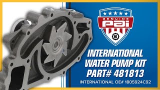 PAI International Waterpump (PAI#481813 OE#1805924C92)