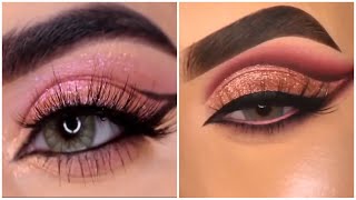 Beautiful eye makeup compilation/ winged eyeliner tutorial and ideas