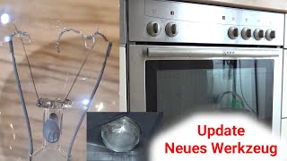 Backofen Lampe tauschen Update - Tipps und Tricks - Was tun, wenn sich das Glas nicht öffnen lässt