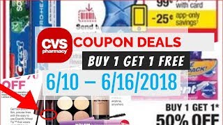 CVS Coupon Deals June 10 - 16, 2018