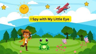 I Spy With My Little Eye | Kids Nursery Rhymes | Pookie Toons Kids Songs