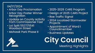 April 2024 City Council Meeting