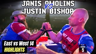 Janis Amolins vs Justin Bishop Highlights