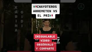 SACAR EL PRI EN EL ESTADO DE MÉXICO PIDEN CHAYO..TEROS