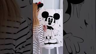 Drawing Mickey Mouse creepy cute 🖊️🤣