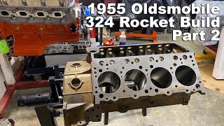 1955 Oldsmobile 324 Rocket Build Part 2