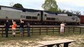 CSX and Auto Train, Folkston, Georgia