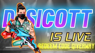 Free Fire Live Stream || Today  Free Fire Redeem code