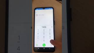 How to check IMEI numbers of this phone ?