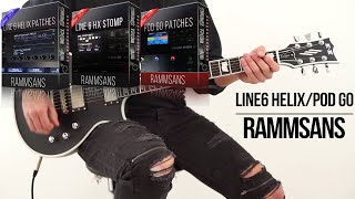 RammSans for Line6 Helix / POD Go Series | Rammstein Medley