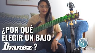 ¿Por qué elegir bajos Ibanez? Kelyn Jaramillo