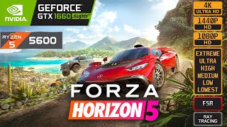 FORZA HORIZON 5 - GTX 1660 SUPER - R5 5600