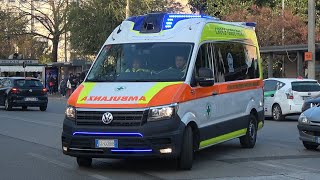 [RARE-WAIL] Ambulanza Neonatale Croce Verde Padova in emergenza - Ambulance responding code 3