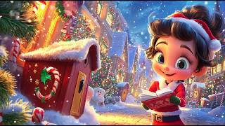 Magical Christmas Animation: Children Sending Letters to Santa 🎅✨