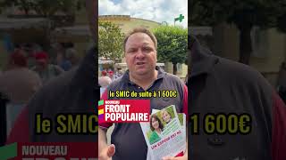 🗳️ Le 30 juin et le 7 juillet faisons gagner le #NouveauFrontPopulaire #legislatives2024 #shorts