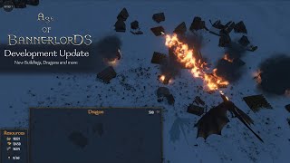 Age Of Bannerlords - Development Update - RTS Mod - Dragons