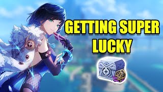 MY LUCK IS GETTING BETTER | Emblem Artifact Strongbox | Genshin Impact