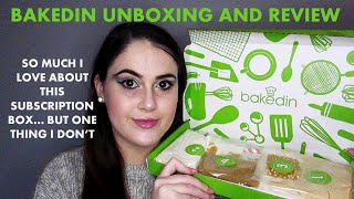 BAKEDIN UNBOXING AND REVIEW