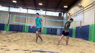 Jared/Christian vs Nicky/Kevin Dust Volleyball