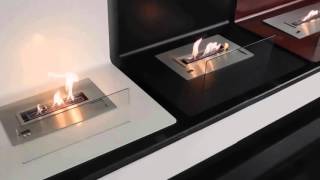 Afire Bio Ethanol Fireplace with Remote Control