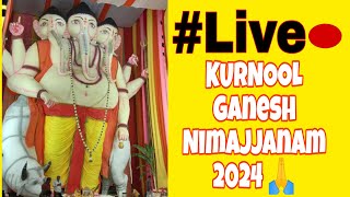 #live KURNOOL Ganesh Nimajjanam 2024 || #worldofus