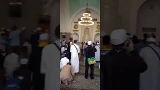 Begini suasana di dalam Masjid Quba di kota Madinah Al Munawaroh pagi hari