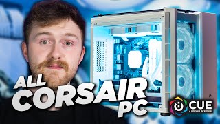 Pure White Gaming PC in The Corsair Crystal 280X!