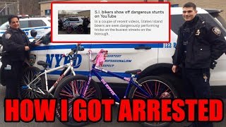 I Got ARRESTED for RIDING A BIKE