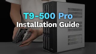 How to Install a Hard Drive - for TerraMaster T9-500 Pro