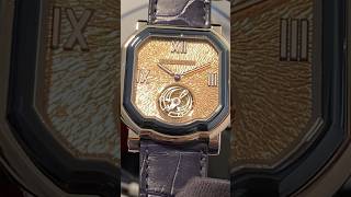 $100,000.00 GOLD TOURBILLON: Gerald Charles Maestro 9.0 Roman Tourbillon Gold Dial