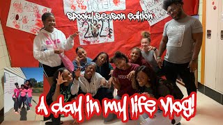 a day in my life + spirit week decorating!