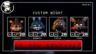 Can I Beat 20/20/20/20 Mode??? [FNAF Plus] [#2]