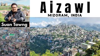 Aizawl City, the capital of Mizoram , INDIA