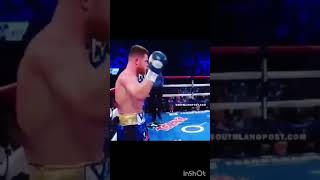 GGG getting his ass beat and exposed by Canelo #boxing #canelo #headmovement #defence #headmovement