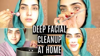 *INSANE*DEEP PORE UNCLOGGING Facial At Home | SHRINK PORES Step By Step ~Immy