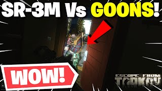 Escape From Tarkov PVE - Using The NEW SR-3M Vs The GOONS! (Lighthouse Raid)