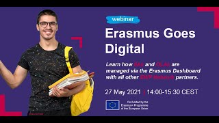 IIAM & OLA latest updates I Erasmus Goes Digital Webinar Series 2021 I 3/3