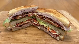 The Best Turkey Club Recipe - Quick and Easy #food #cooking #sandwich