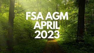 Forest School Association AGM 2023 - 29.04.2023